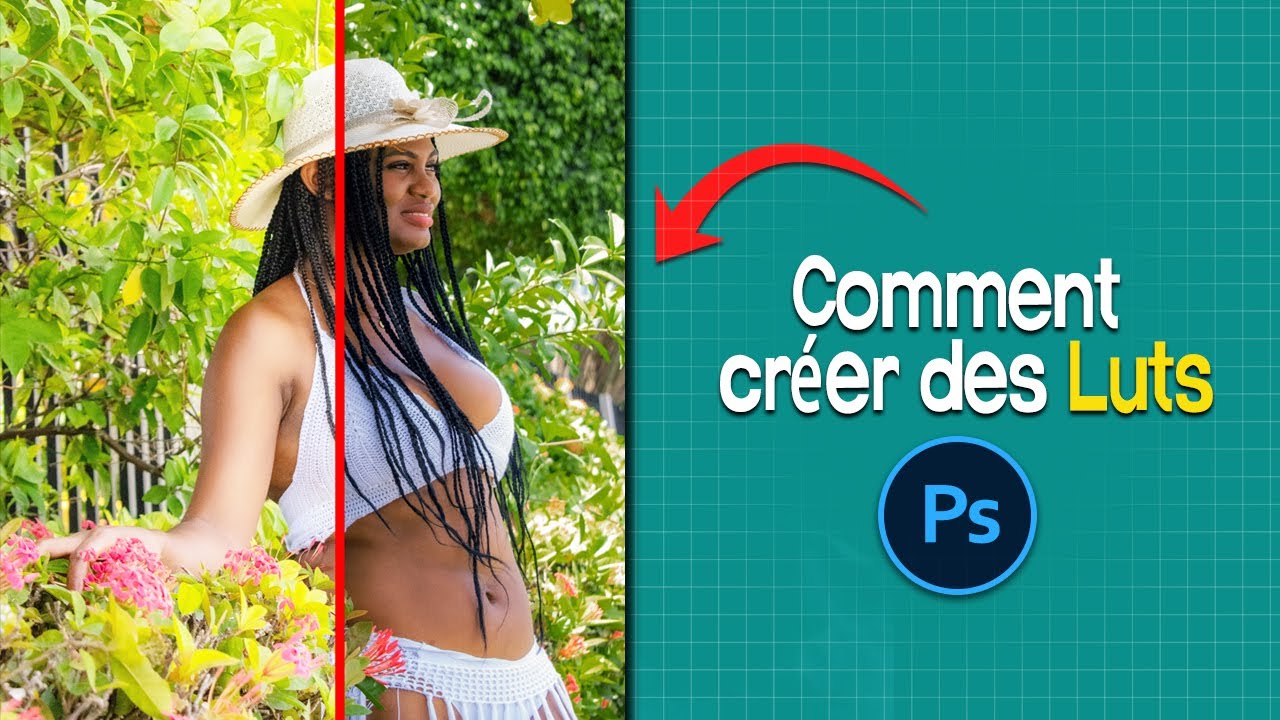 Comment CRÉER des LUTs dans PHOTOSHOP.