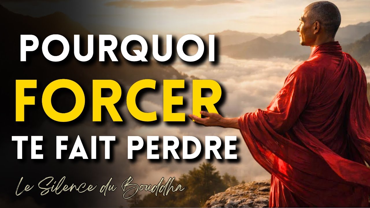 Pourquoi forcer te fait perdre ce que tu veux | Le Silence du Bouddha
