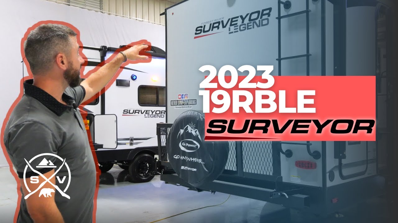Tour the 2023 Surveyor Legend 19RBLE - Travel Trailer by Forest River