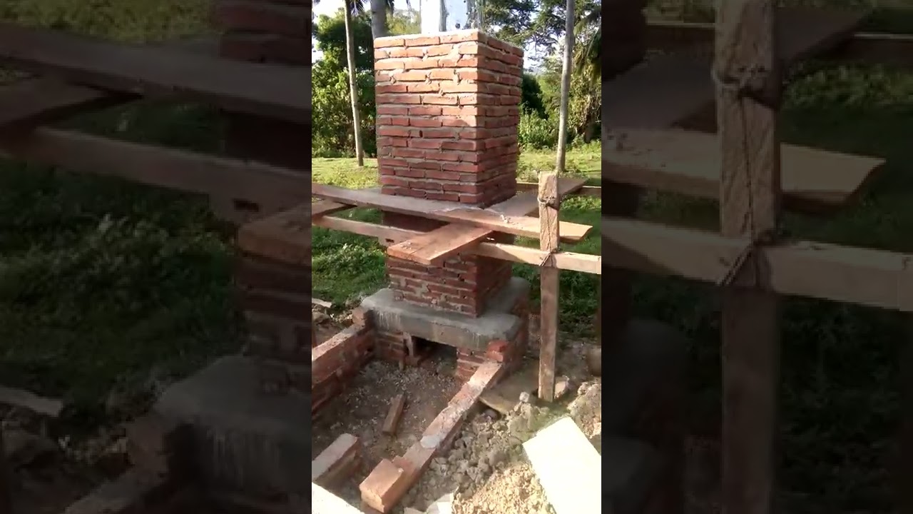 part 3 pembuatan bak pembakaran arang batok kelapa tanpa asap (corobong asap)