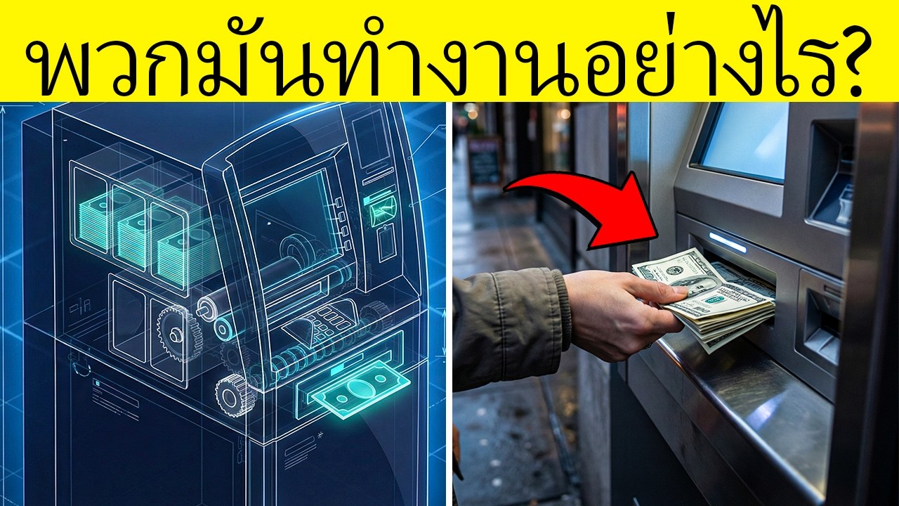 ตู้ ATM รู้ได้อย่างไรว่าต้องจ่ายเงินจำนวนเท่าใดอย่างแม่นยำ?