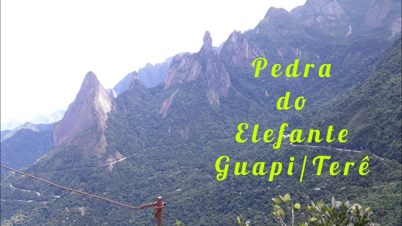 Trilha Pedra do Elefante - Guapimirim/Teres&oacute;polis 1.180 metros de altitude.