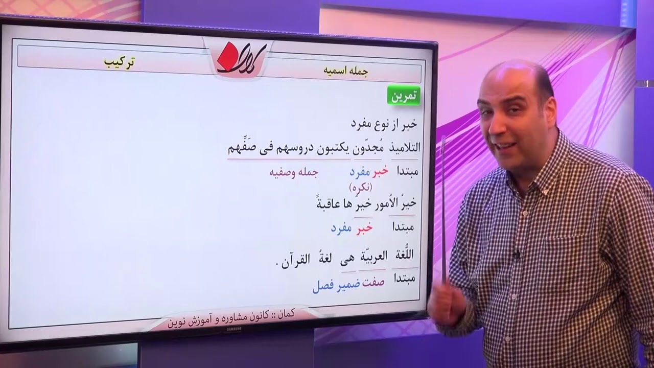 عربی کنکور   ترکیب   نقش ها   جمله فعلیه و اسمیه   جمله اسمیه   قسمت 1