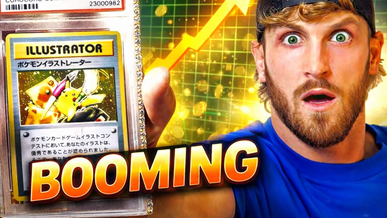 Pokémon Prices Are BOOMING After Logan Paul’s $16.5M Illustrator Sale