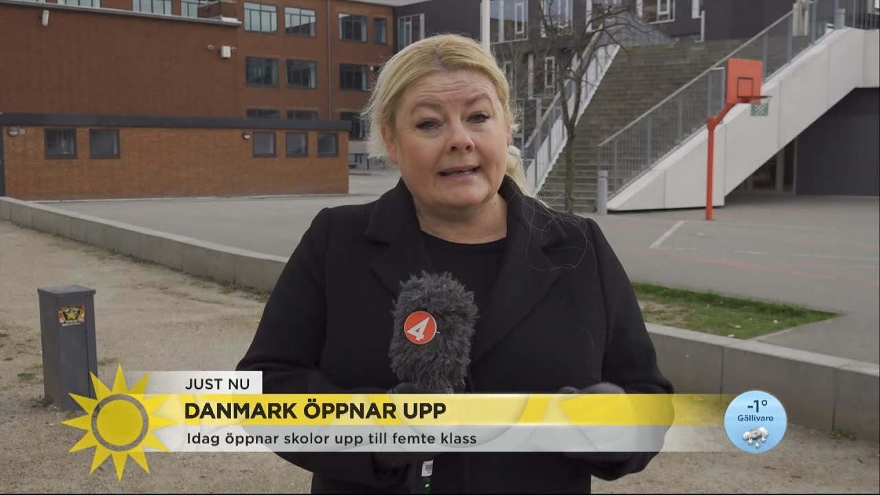 Danmark öppnar: ”Barnen ska vara två meter ifrån varandra” - Nyhetsmorgon (TV4)