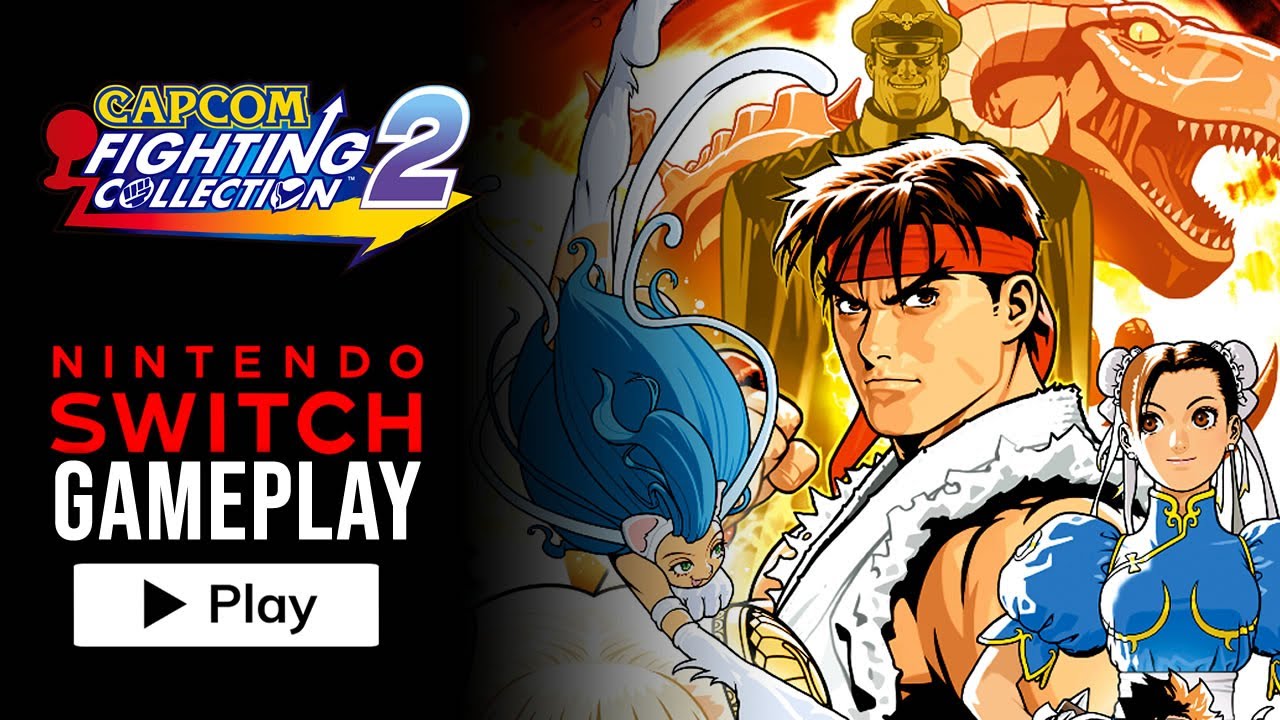 Capcom Fighting Collection 2 - Nintendo Switch Gameplay