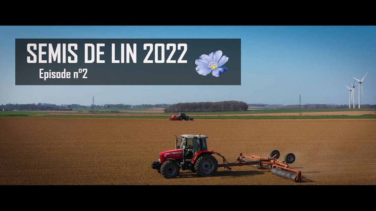 SEMIS DE LIN 2022 🌾 🔴 4 MASSEY AU TRAVAIL 🔴 Épisode n°2