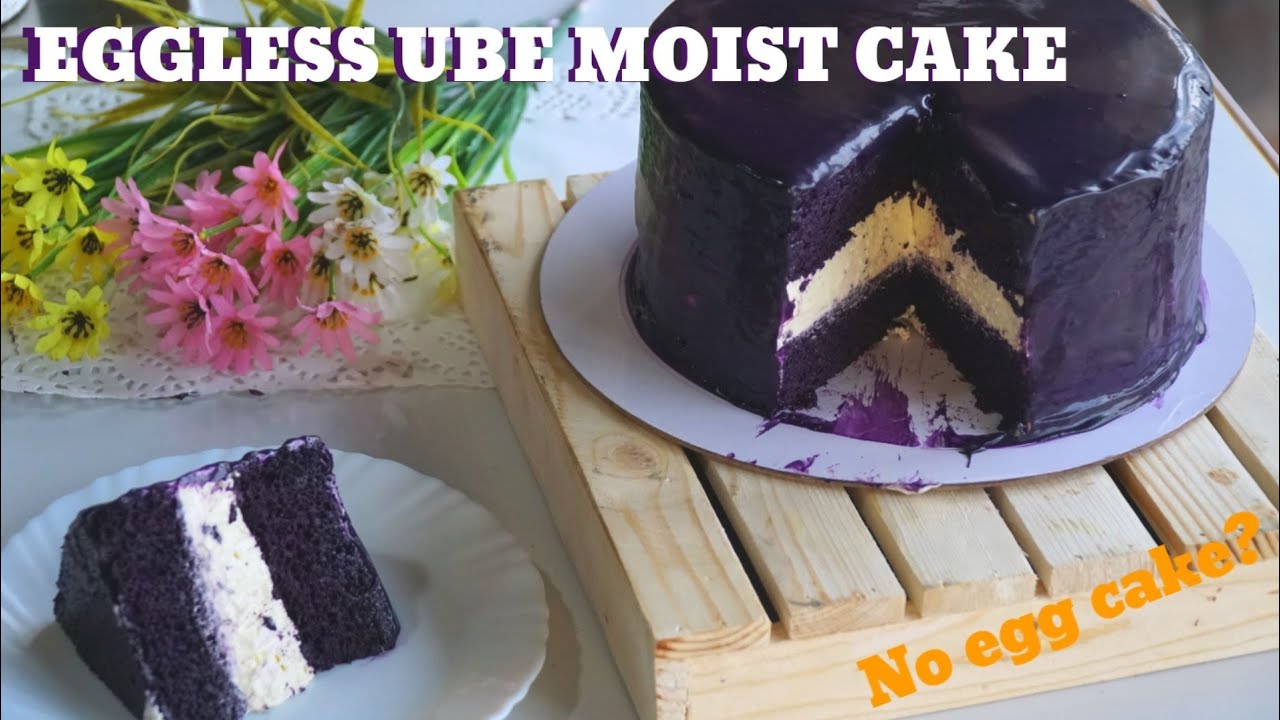 EGGLESS UBE MOIST CAKE/ NO EGG CAKE/ NO FAIL!