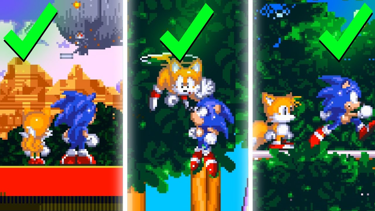 Sonic 3 A.I.R., but IMPROVED TRANSITIONS! ✨ Sonic 3 A.I.R. Mods Gameplay