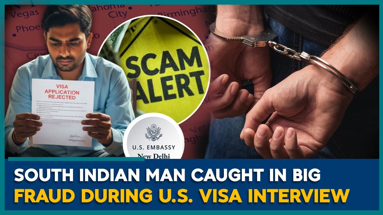 Indian Man Caught With Fake Documents During U.S Visa Interview | U.S Immigration | U.S Visa