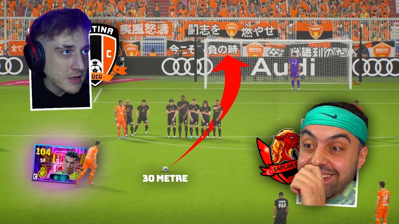 YENİ 104+ CRISTIANO RONALDO 30 METRE FRİKİK GOLÜ !! roberto 35 metre ! EL Pesico 2025 Ümidi vs Emjan