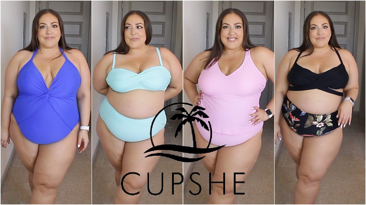 Примерка бикини Cupshe Plus Size | Примерка бикини и купальных костюмов Cupshe | MissGreenEyes