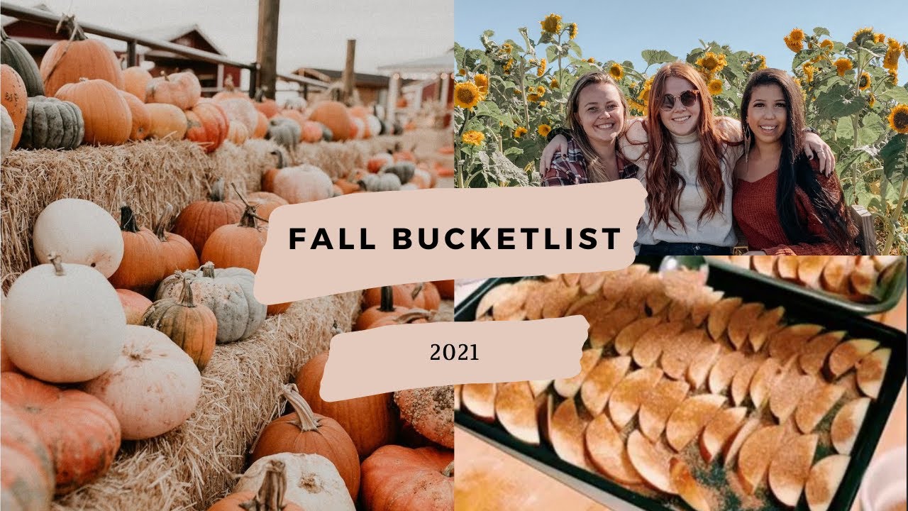 FALL BUCKET LIST 2021! | alyssarosiie