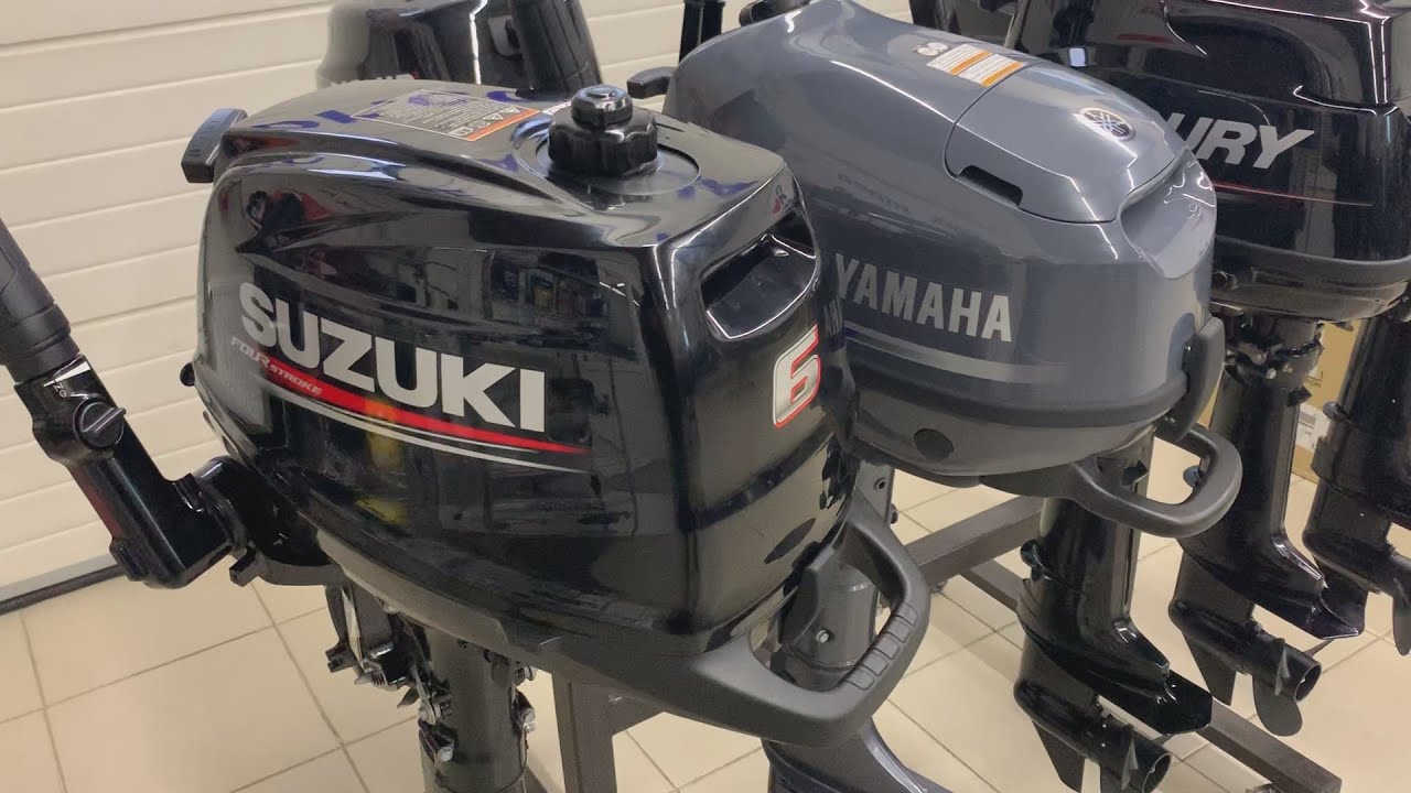 Yamaha F6 и Suzuki DF6. Обзор и сравнение шестисильных лодочных моторов