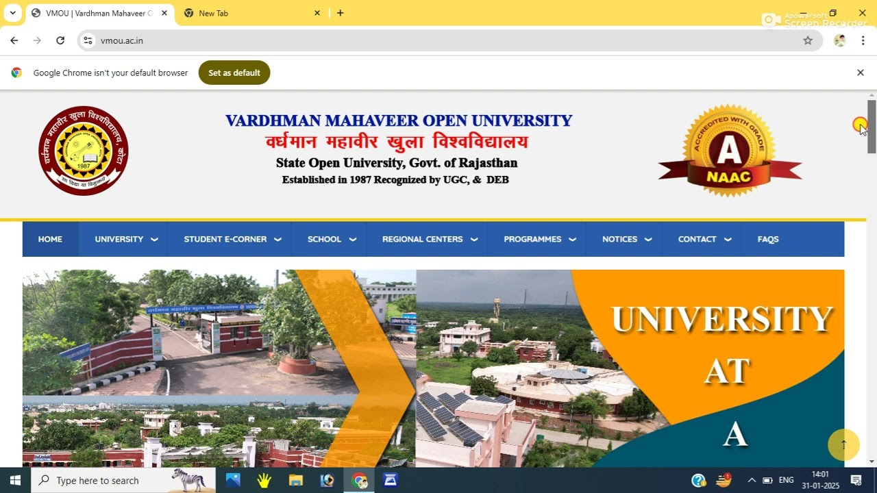 Vmou Kota Degree approval डिग्री कैसे मिलेगी।