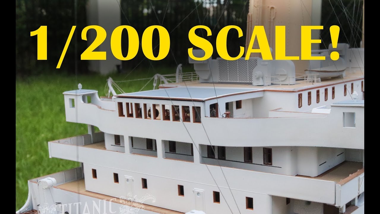 Набор Trumpeter Titanic в масштабе 1/200