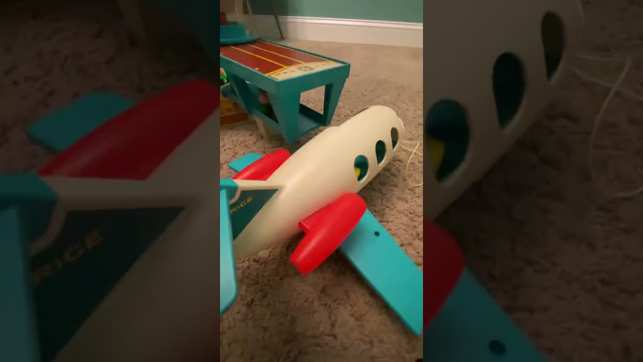 1972 Fisher Price Family Fun Airport