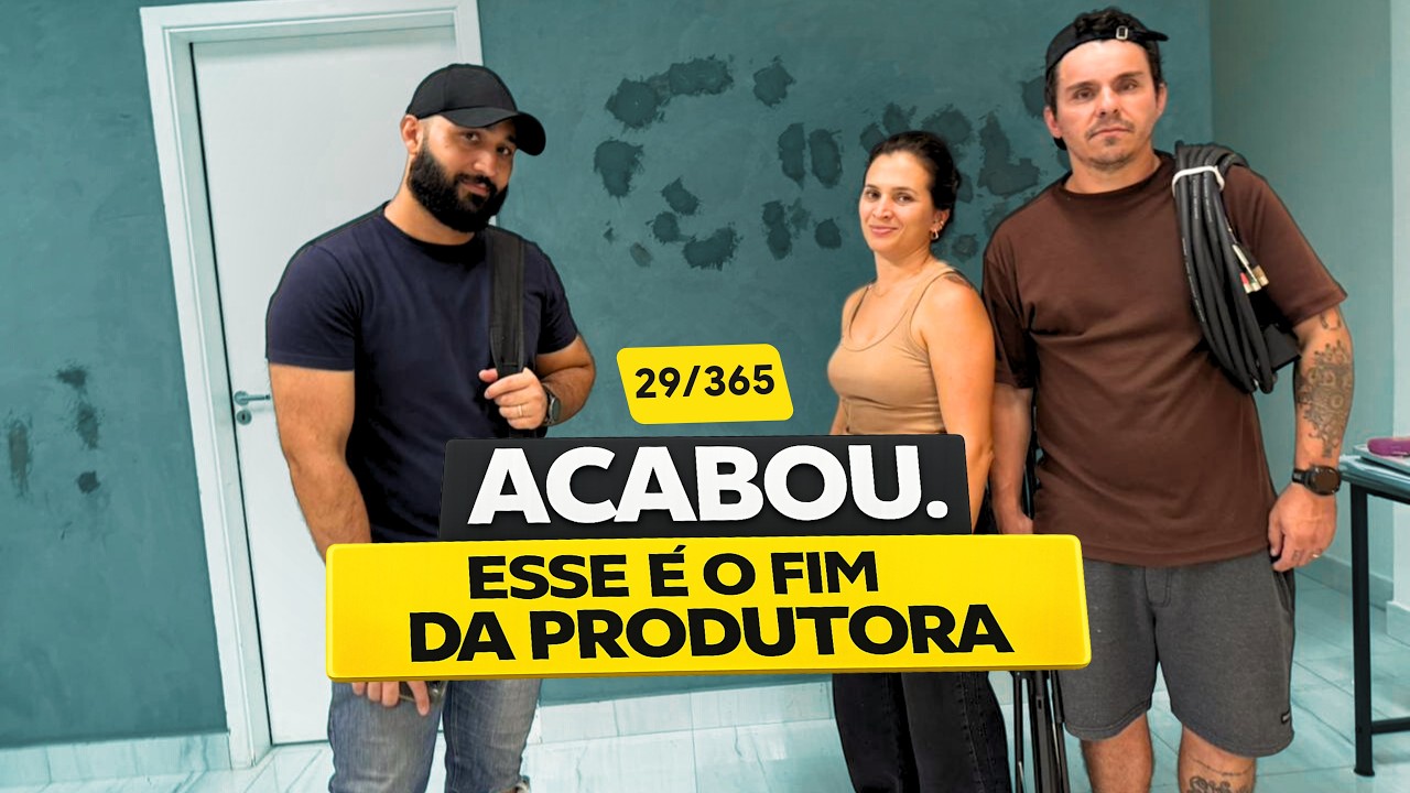 FECHEI A PRODUTORA… E O MOTIVO NÃO É O QUE VOCÊ IMAGINA