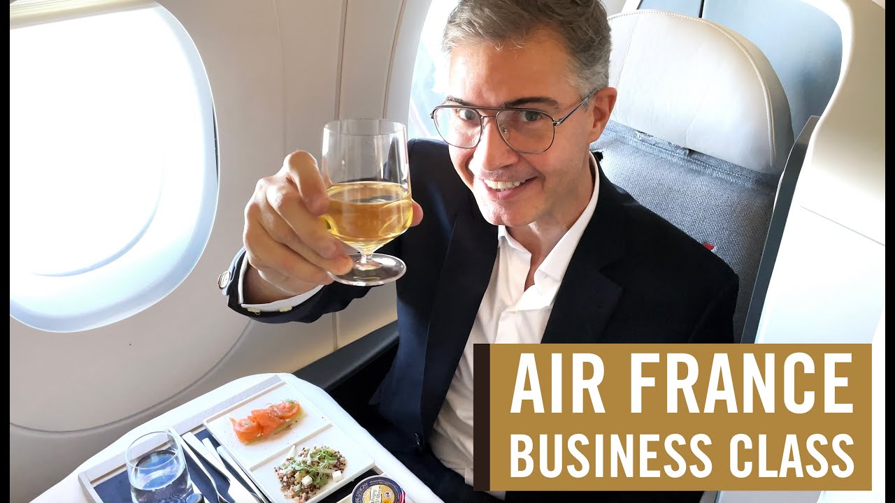 AIR FRANCE BUSINESS CLASS, NO A350-900, DE SÃO PAULO A PARIS - Por Carioca NoMundo