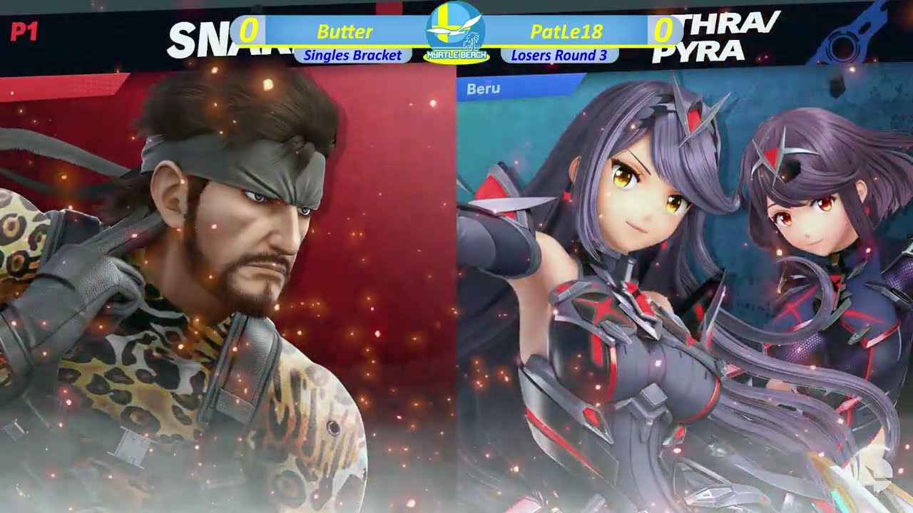 SocaSmash 164 Ultimate Singles: PatLe18 (Pyra&Mythra, DonkeyKong) vs Butter (Snake) Losers R3