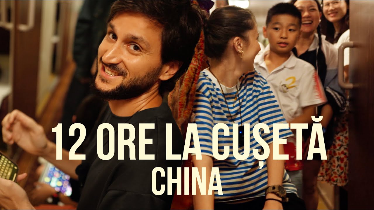 Cum arata TRENURILE in CHINA? 🇨🇳 TRENUL catre Shanghai, CFR-ul de altadata din Romania?