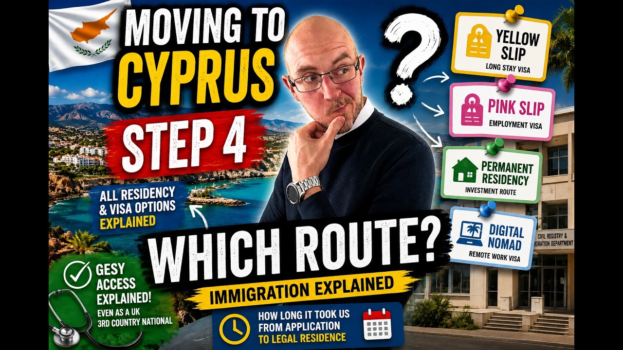 Moving to Cyprus: Pink Slip, Yellow Slip or Permanent Residency?