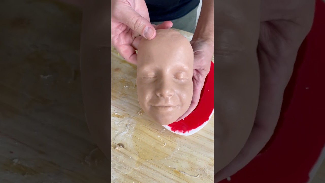Casting silicone into silicone! #siliconecasting