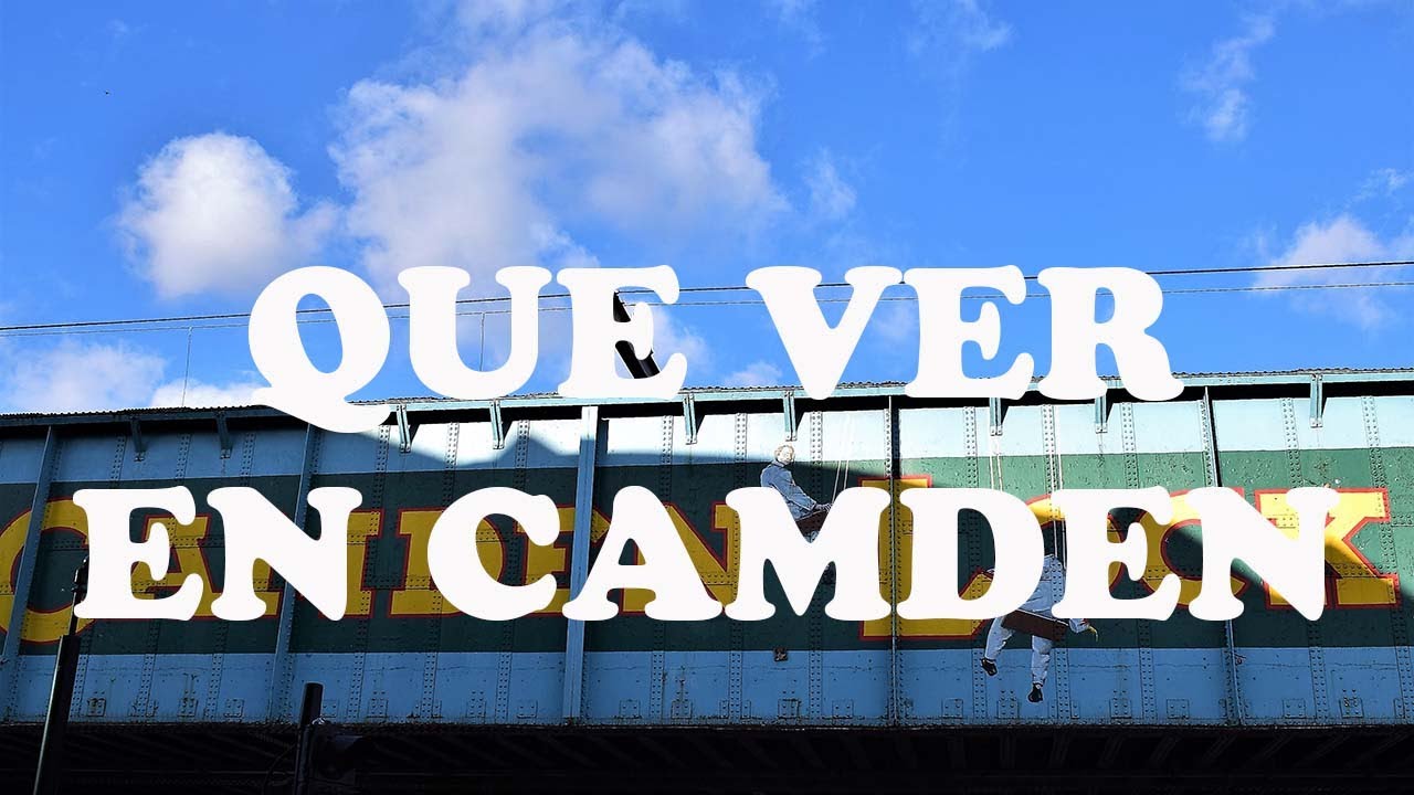 Qué VER en CAMDEN TOWN 🤖 La zona MAS alternativa de LONDRES 🛍🌮Regent's Park 🌼 Inglaterra
