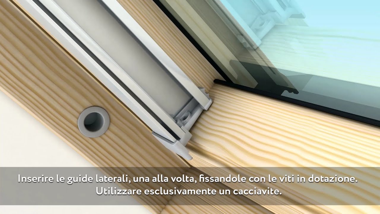 Semplici istruzioni di installazione per tende per lucernari adatte per velux&reg;, roto, fakro