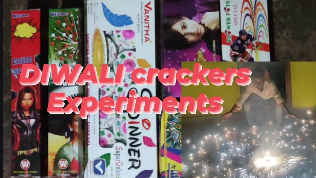 Diwali crackers Experiments part 5 ll mr Ak Racer videos