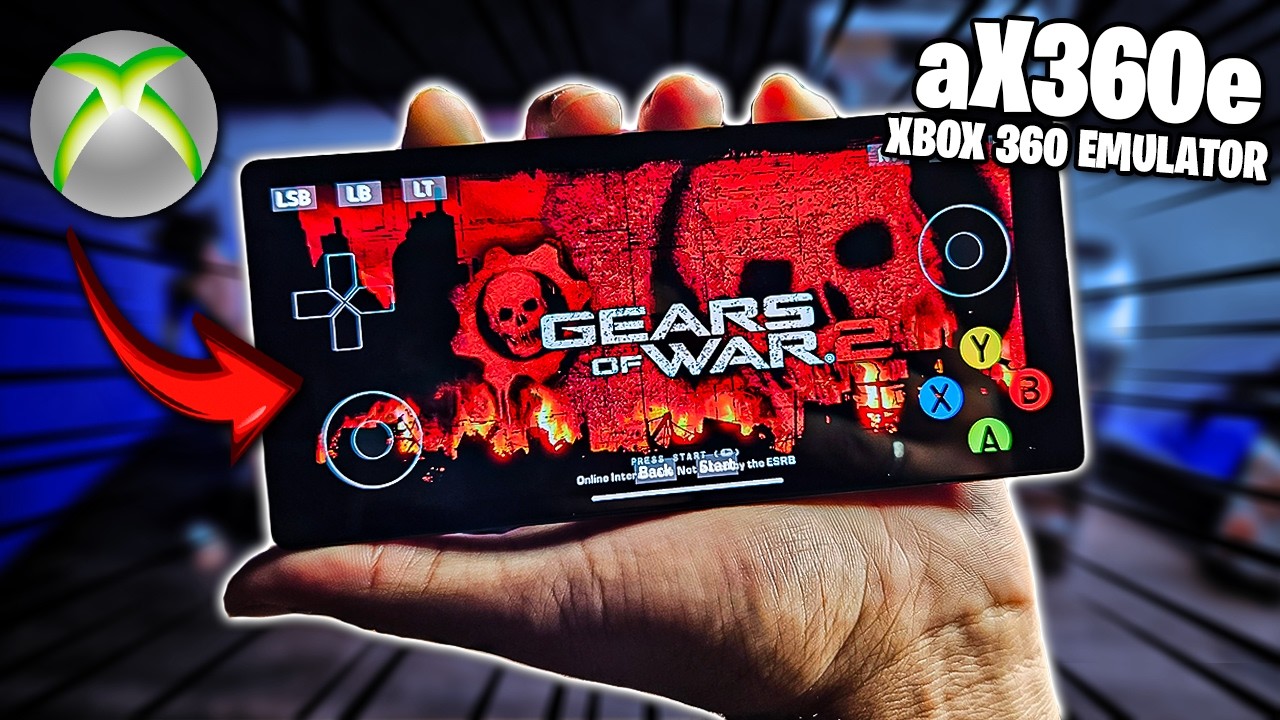 XBOX 360 NO ANDROID É REALIDADE! | aX360e 0.13 NOVA VERSÃO RODANDO VÁRIOS JOGOS!