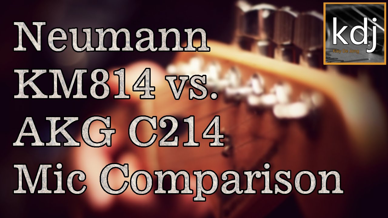 Neumann KM184 vs. AKG C214 - Mic Comparison | Acoustic Guitar