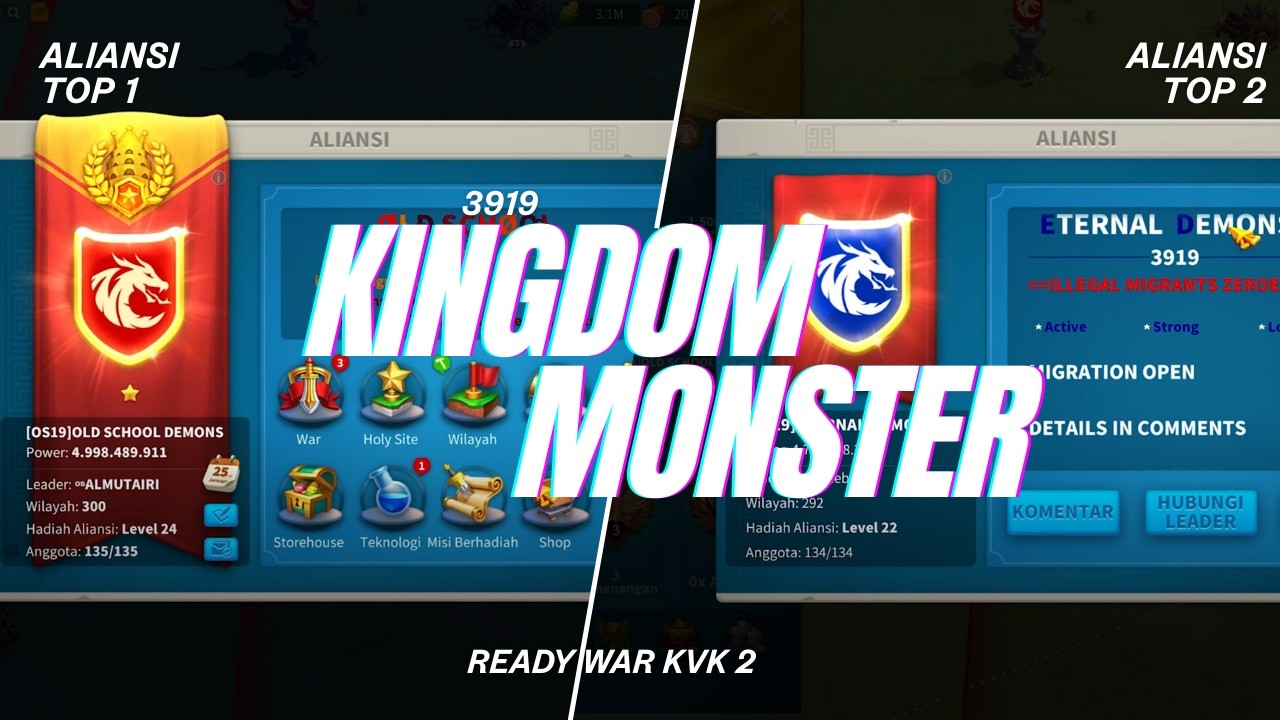 Review KD MONSTER 3919: 3 Aliansi Aktif, Power Seimbang & GC Full T5! Cocok KVK2 Open Migrasi?