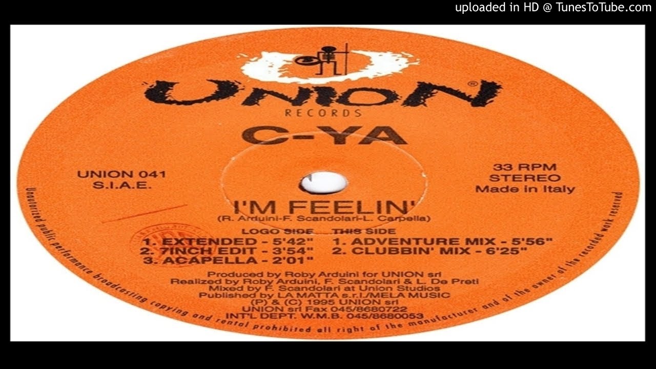 C-Ya &ndash; I'm Feelin' (Extended &ndash; 1995)