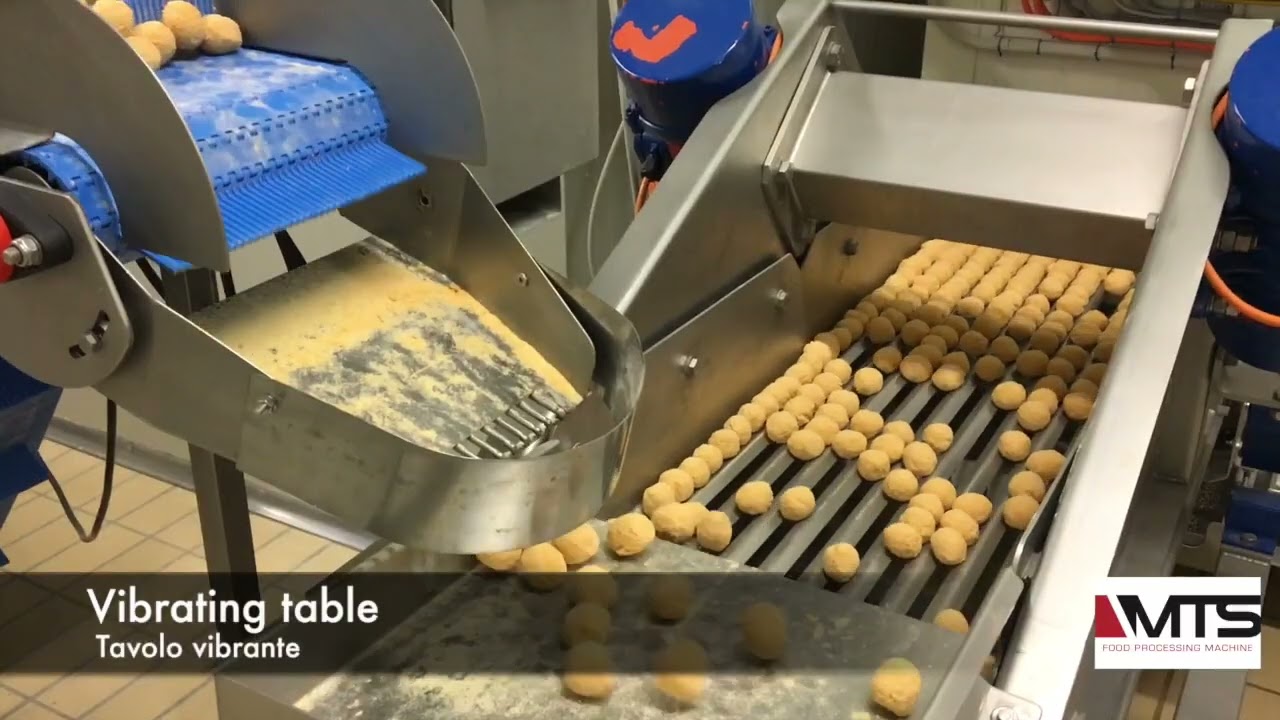 MTS Food Processing Line ( cooktymix - farcimatik - super olivia - friggitrice - panatrice)
