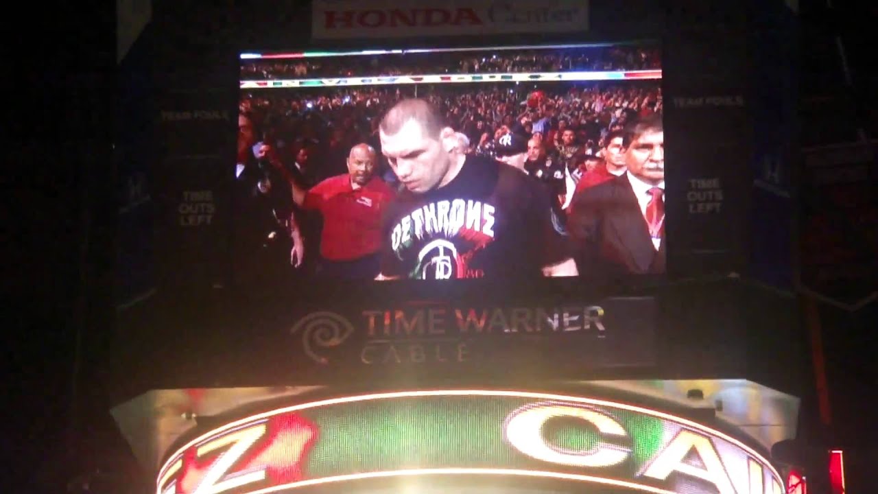 Cain Velasquez Entrance UFC 121