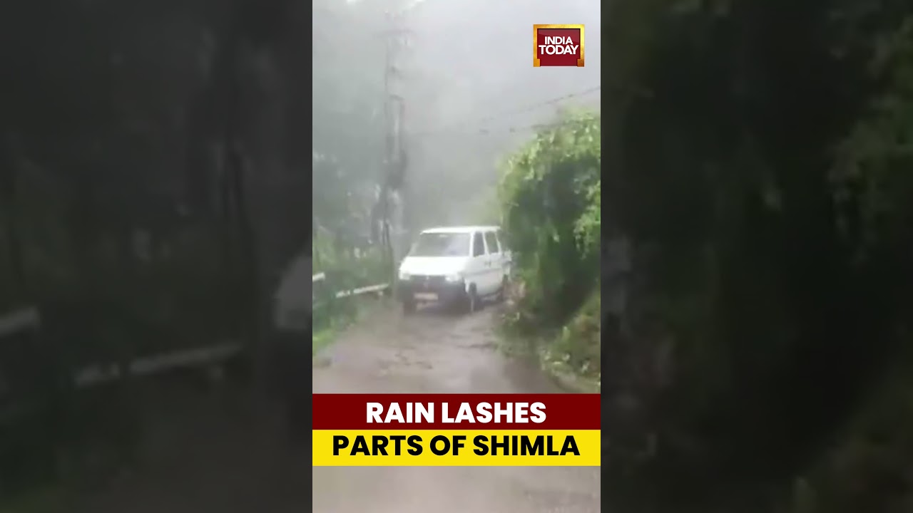 Heavy Rain Lashes Shimla | Himachal Pradesh Weather Update | #himachalpradesh #shimla #rainhavoc