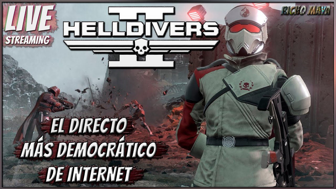HELLDIVERS 2 | EL DIRECTO MAS DEMOCRATICO DEL INTERNET | ¡¡¡¡VEN Y UNETE!!!!