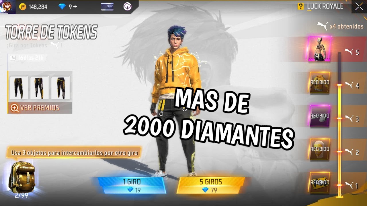 SACANDO TODOS LOS ANGELICALES AMARILLOS DE FREE FIRE