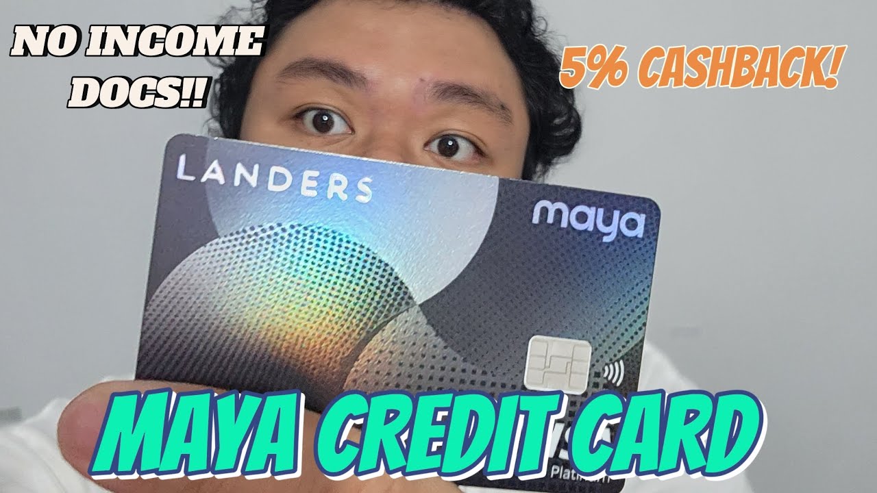 My first Maya Credit Card