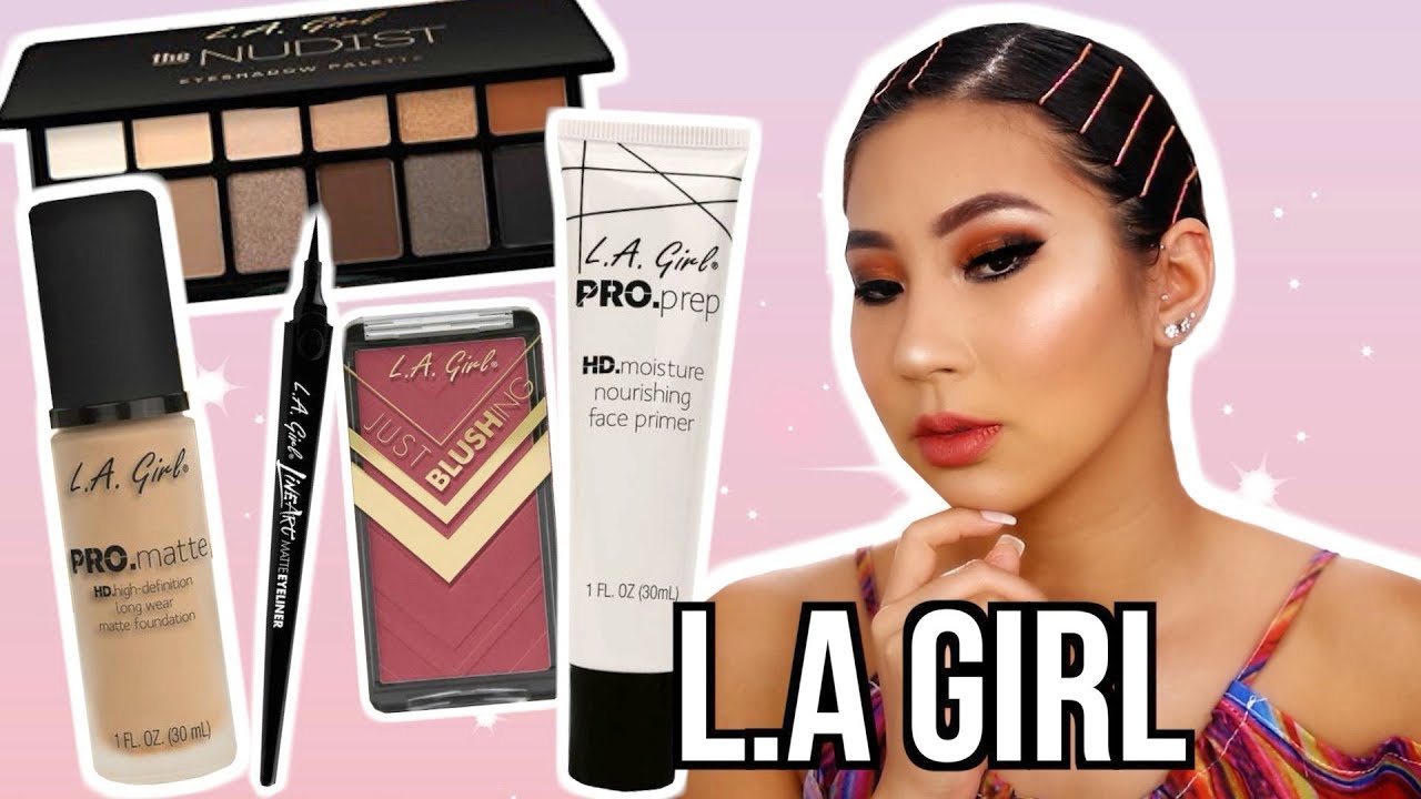 PROBANDO MAQUILLAJE DE L.A GIRL | Carol Chang