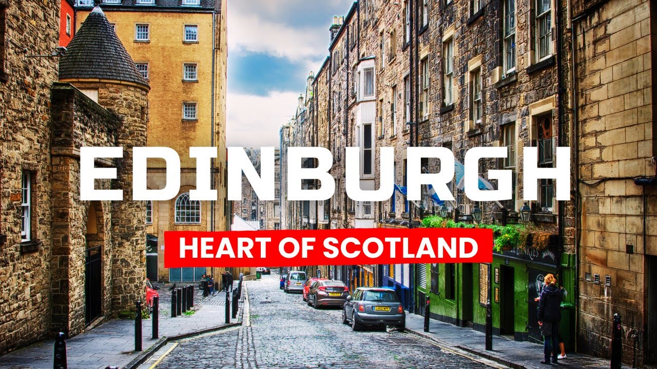 🏴󠁧󠁢󠁳󠁣󠁴󠁿 Edinburgh, Scotland  - The Most Medieval City In The World! 4K Walking tour