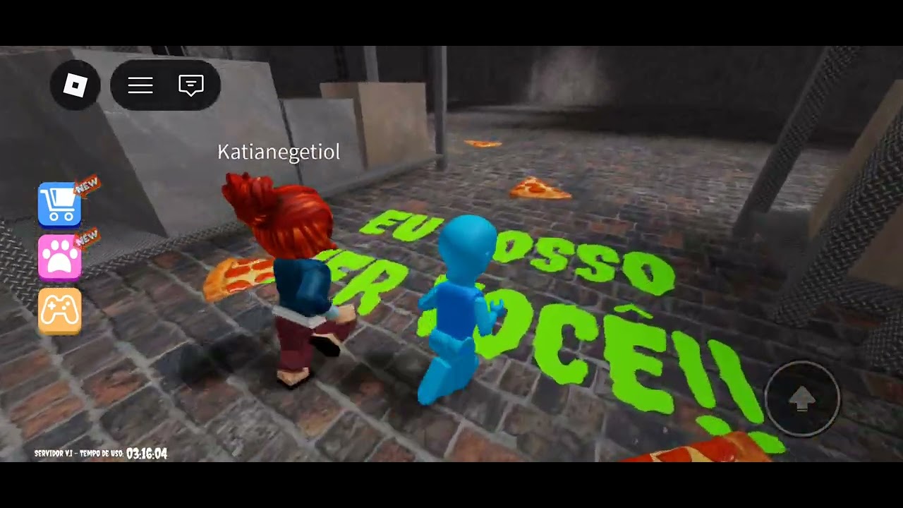 Jogando com inscrita do canal 