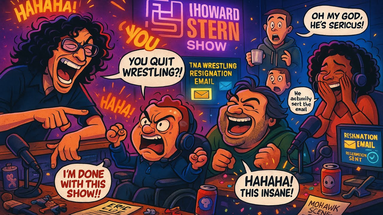 Eric Quits Wrestling After Howard ROASTS His Acting Career | The Howard Stern Show
