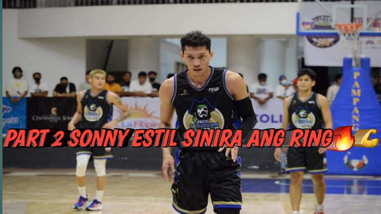 PART 2  SONNY ESTIL SINIRA ANG RING   SLAMDUNK HIGHLIGHTS💪