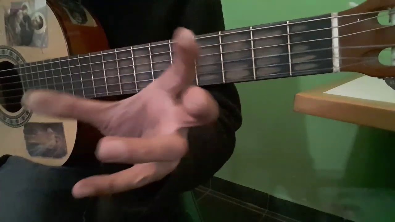 Cómo tocar Soda Stereo En remolinos con guitarra criolla Acordes Tutorial Letra Cover