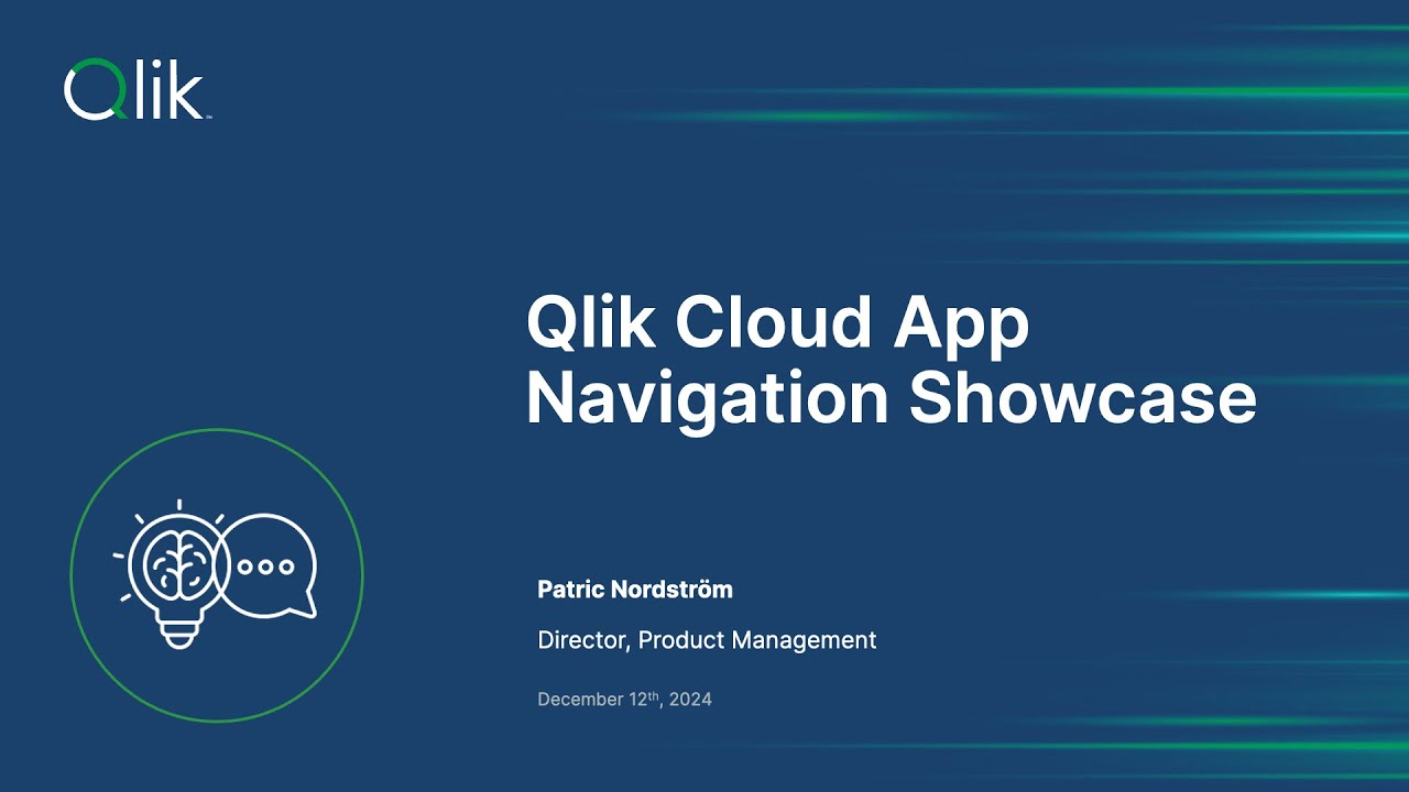 STT - Демонстрация навигации в облачном приложении Qlik