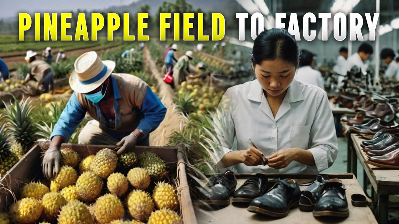Behind The Scenes: Leather Made From Pineapple Fruit