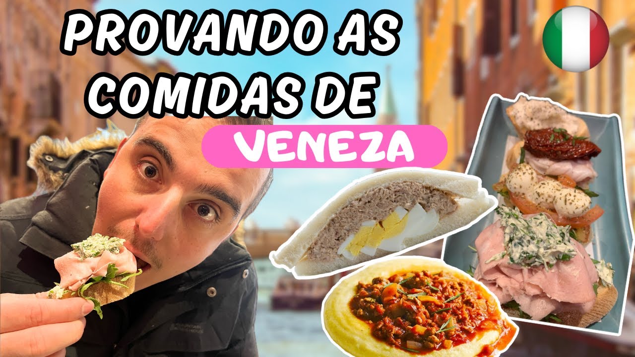 O que COMER em VENEZA sem gastar muito!
