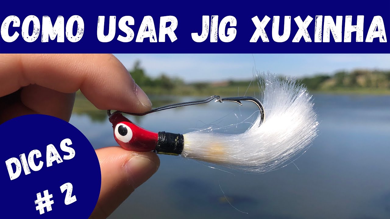 Como usar o jig xuxinha na pescaria de tucunaré! #pesca #iscas